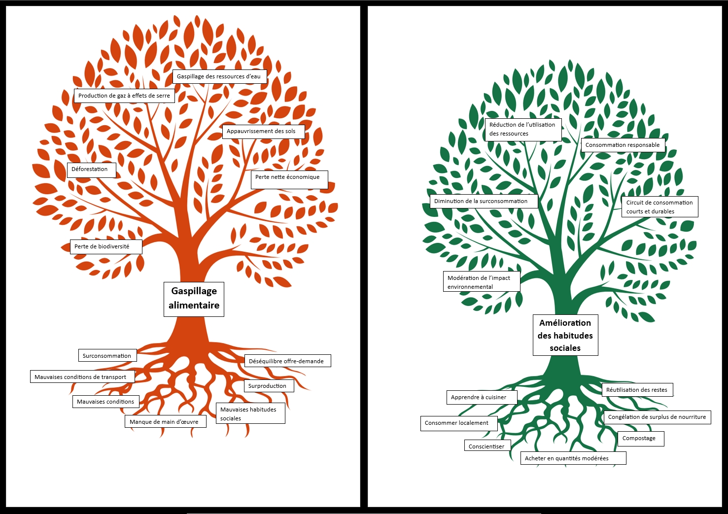 Arbres à problèmes